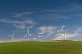 Palouse Wind Farm Royalty Free Stock Photo